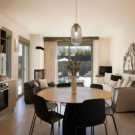 别墅 Magnificent Crete 4 Bedrooms Anthos Two Large Private Pools Jacuzzi Bbq Close To The Rethymno