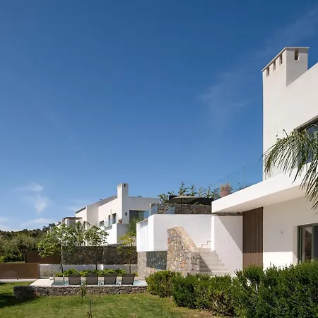 Magnificent Crete 4 Bedrooms Anthos Two Large Private Pools Jacuzzi Bbq Close To The Rethymno 别墅 Prínos