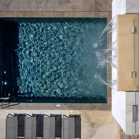 别墅 Magnificent Crete 4 Bedrooms Anthos Two Large Private Pools Jacuzzi Bbq Close To The Rethymno