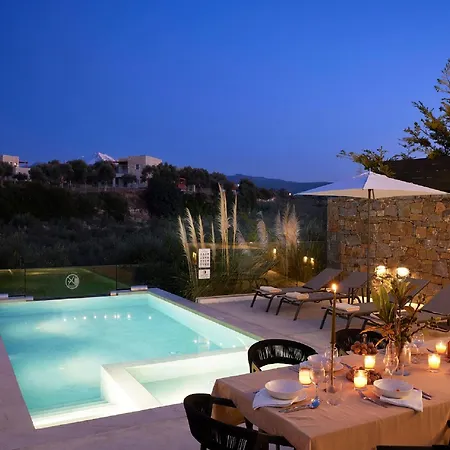 Magnificent Crete 4 Bedrooms Anthos Two Large Private Pools Jacuzzi Bbq Close To The Rethymno *