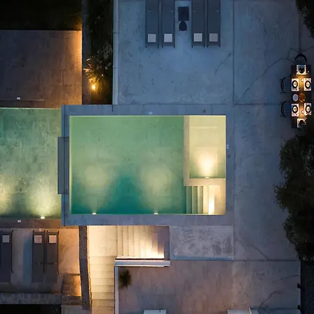 Magnificent Crete 4 Bedrooms Anthos Two Large Private Pools Jacuzzi Bbq Close To The Rethymno Prinos (Crete)