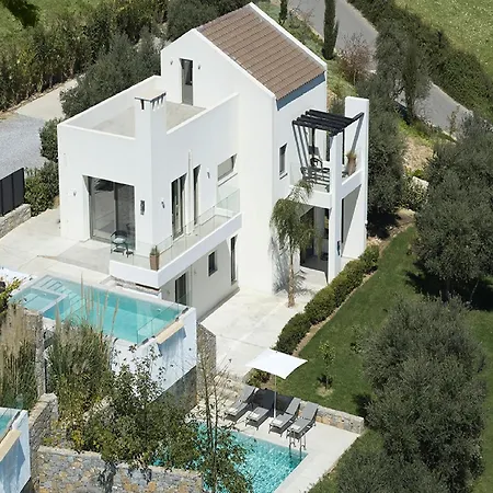 Magnificent Crete 4 Bedrooms Anthos Two Large Private Pools Jacuzzi Bbq Close To The Rethymno Villa