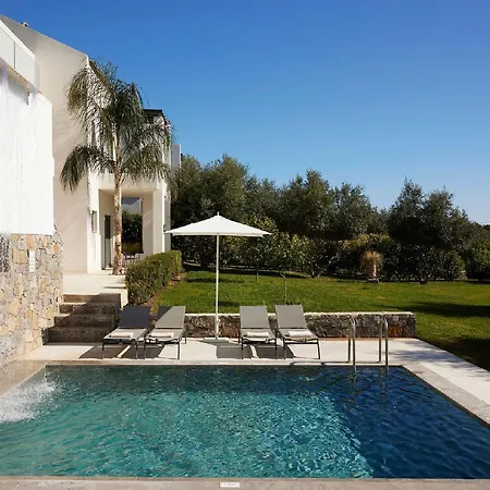 Villa Magnificent Crete 4 Bedrooms Anthos Two Large Private Pools Jacuzzi Bbq Close To The Rethymno