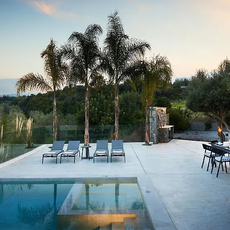 Magnificent Crete 4 Bedrooms Anthos Two Large Private Pools Jacuzzi Bbq Close To The Rethymno